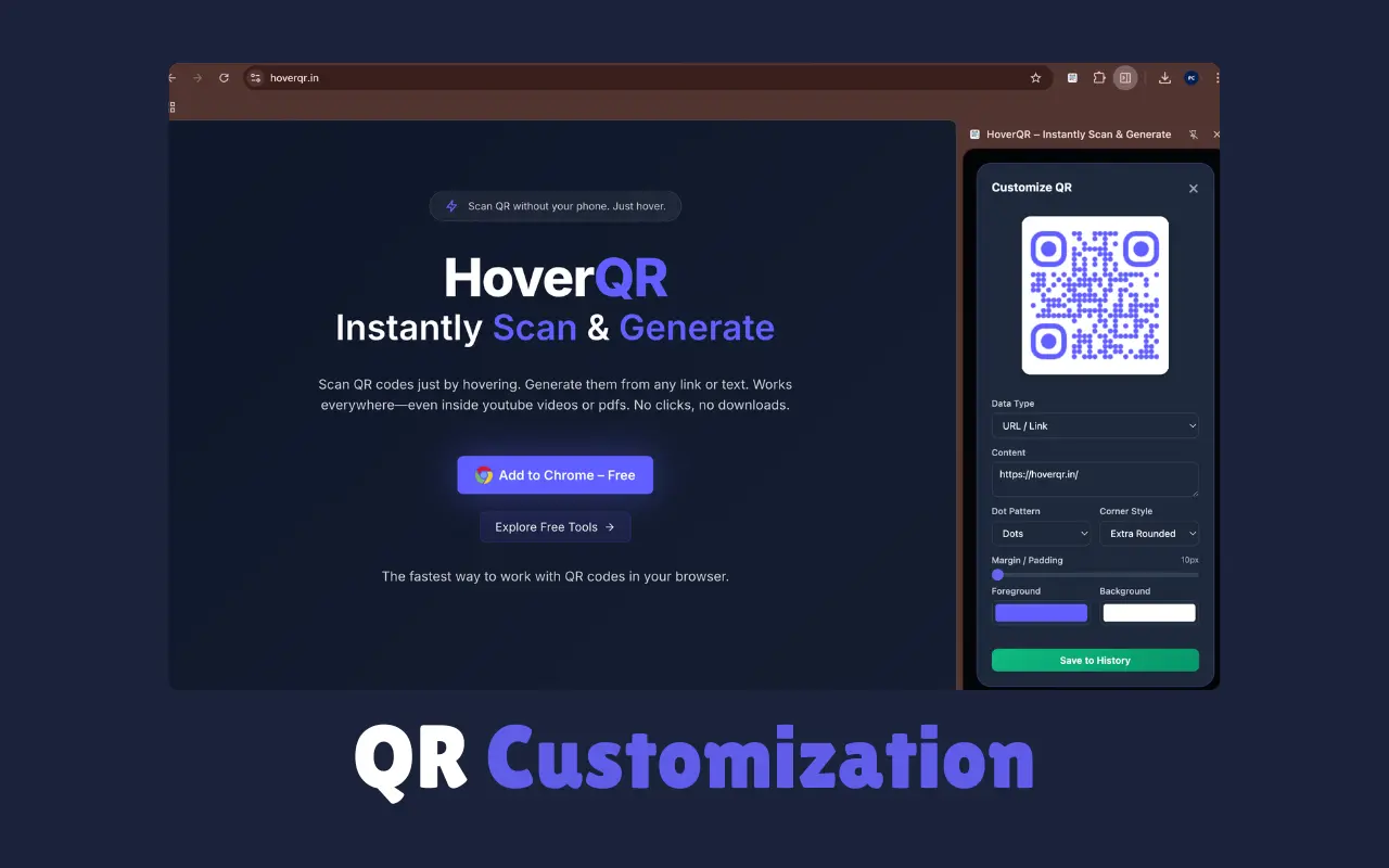 Screenshot 3 of HoverQR