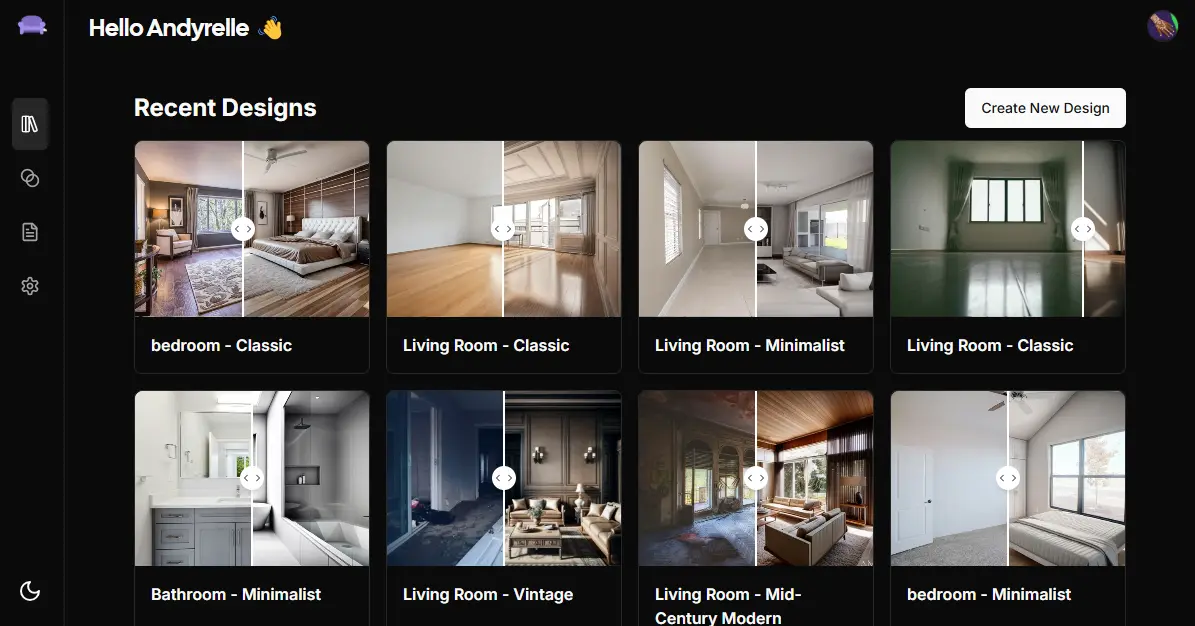 Screenshot 2 of Redesign AI