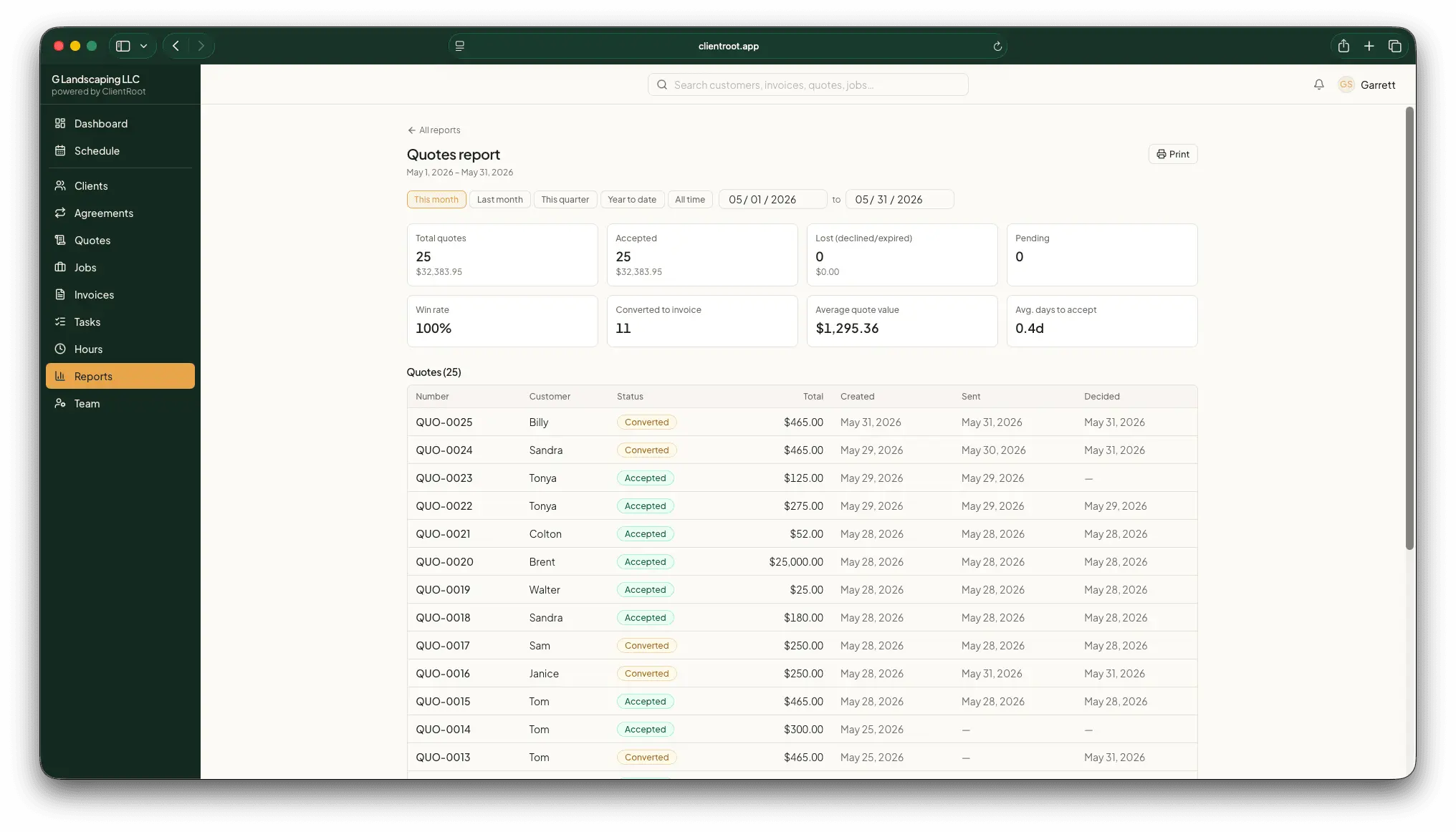 Screenshot 4 of ClientRoot