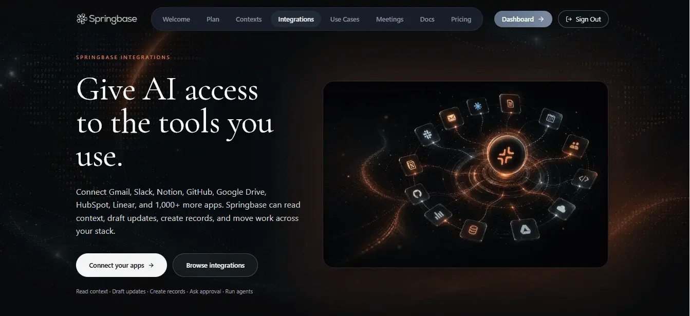 Screenshot 3 of Springbase.ai