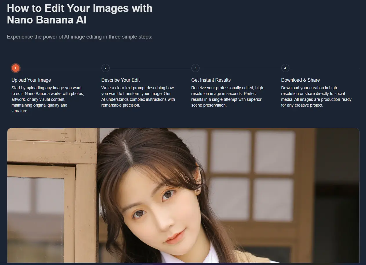 Screenshot 2 of Nano Banana AI