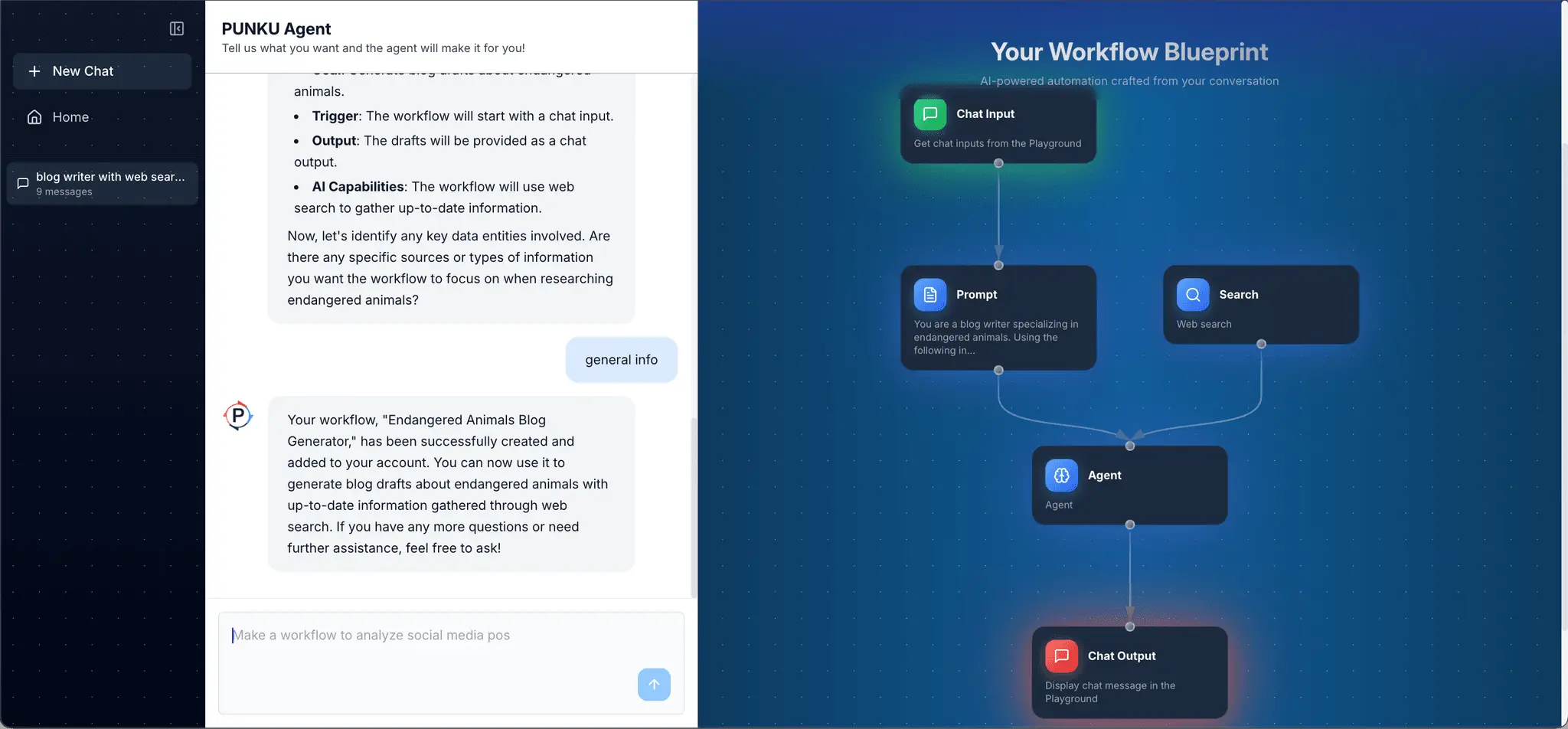 Screenshot 4 of PUNKU.AI - AI Automations in Minutes
