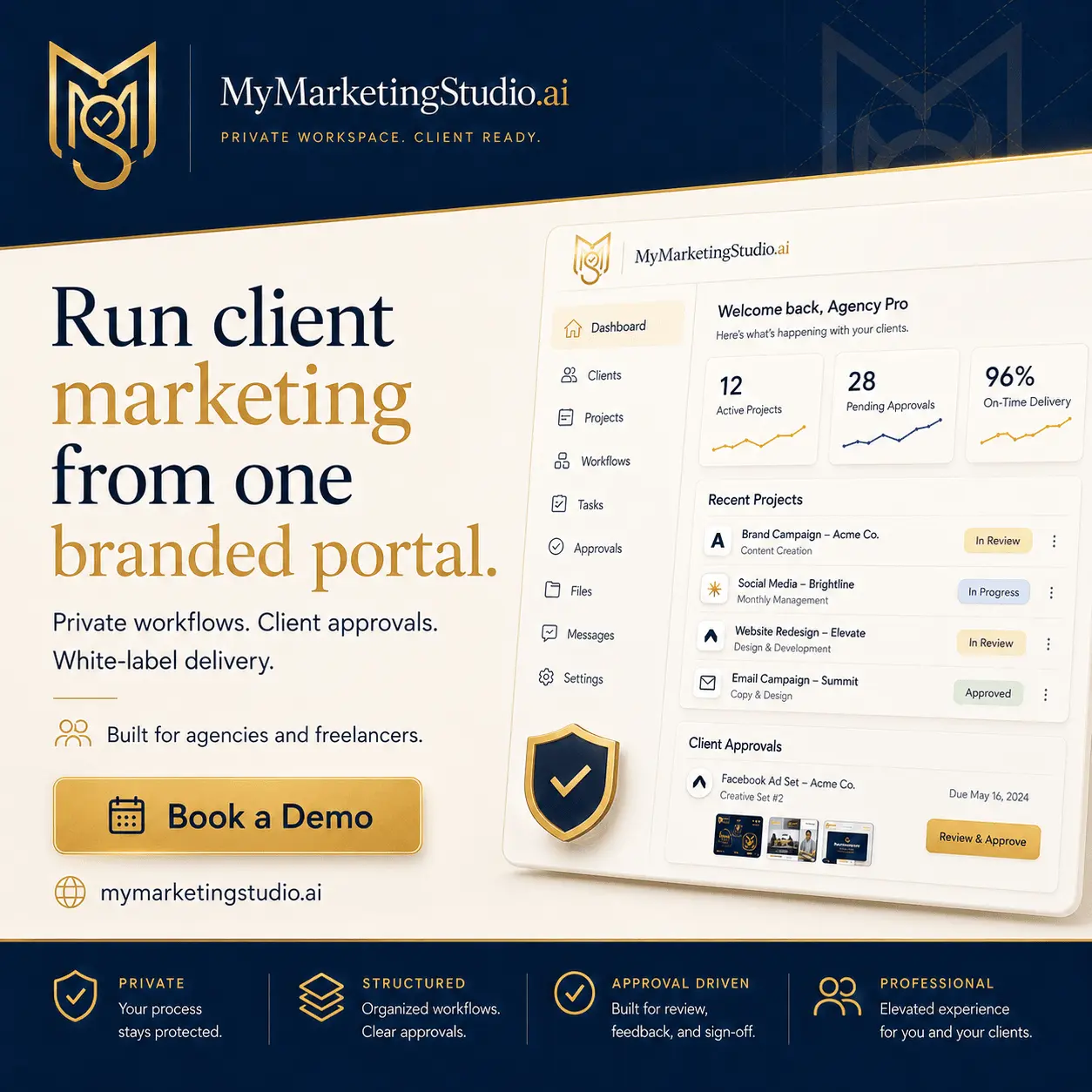 Screenshot 2 of My Marketing Studio.ai