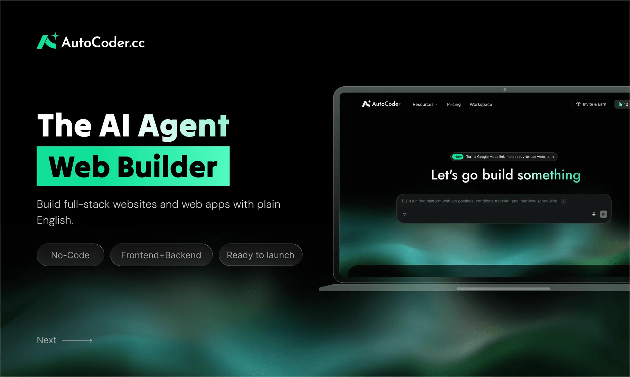Screenshot 1 of AutoCoder.cc