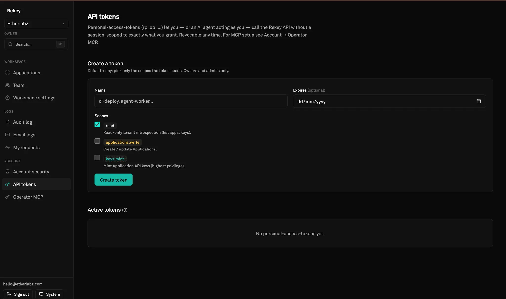 Screenshot 8 of Rekey.dev