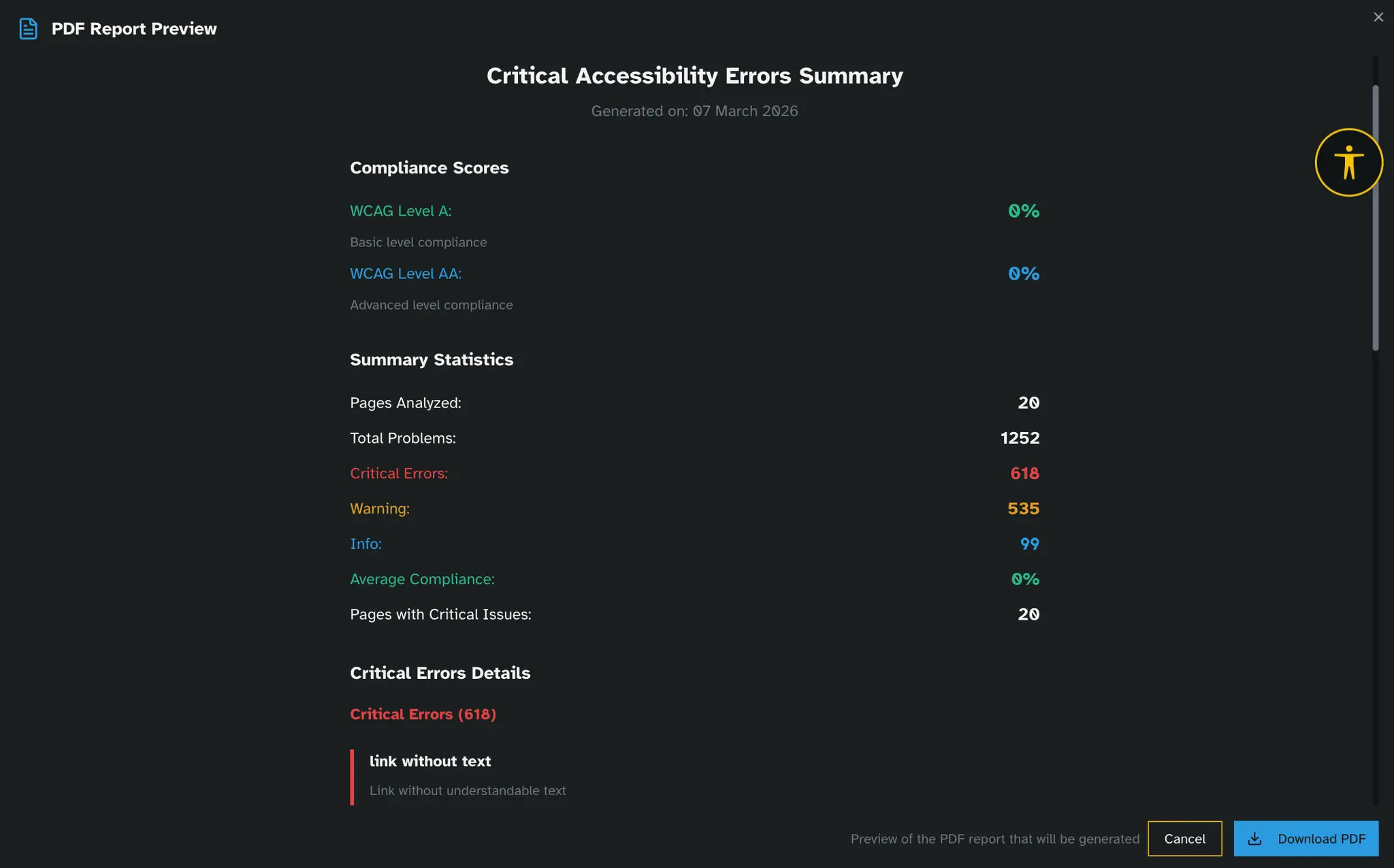 Screenshot 6 of Axessibly