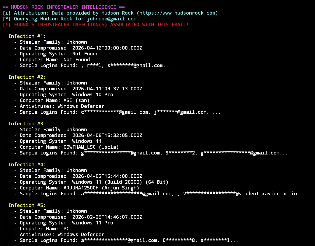 Screenshot 3 of user-scanner