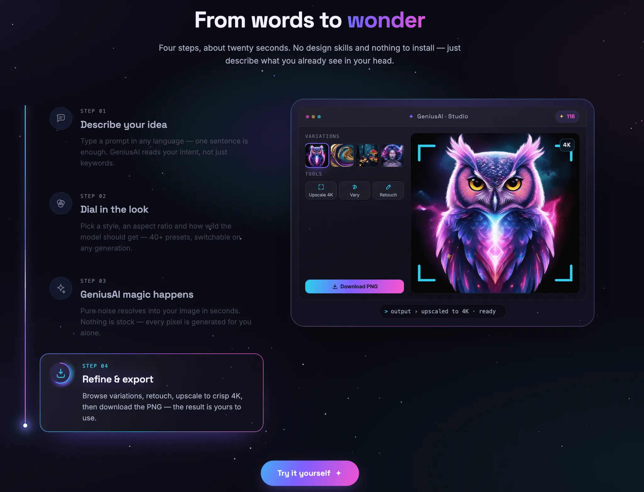 Screenshot 2 of GeniusAI