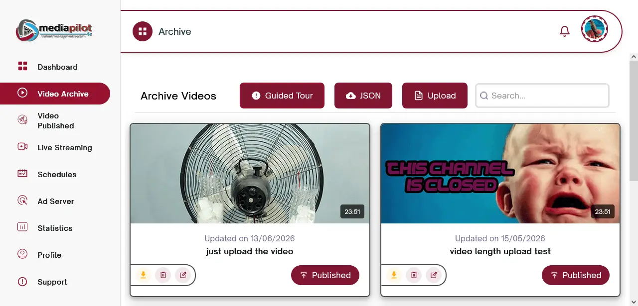 Screenshot 3 of MediaPilot.io