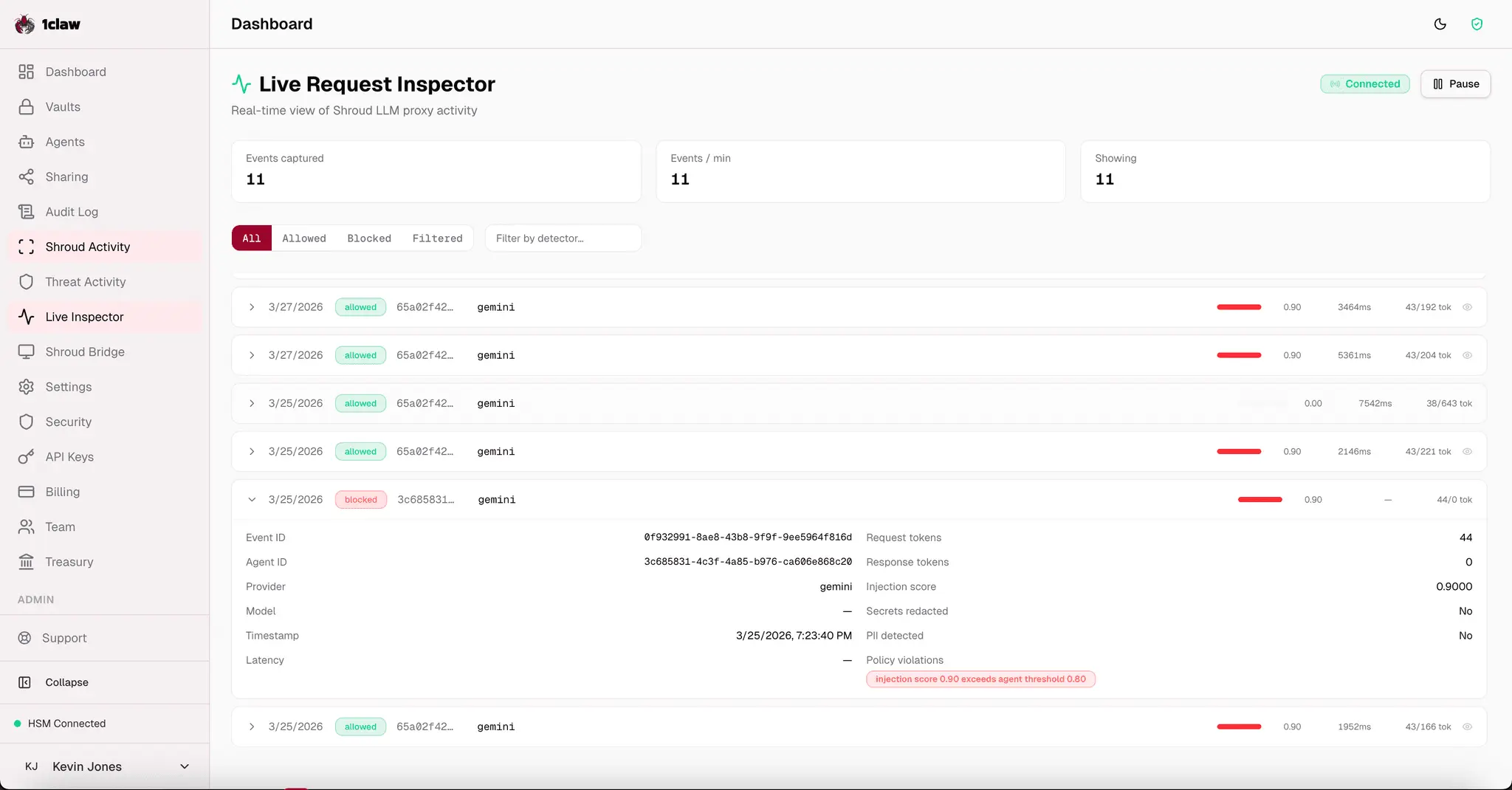 Screenshot 1 of 1Claw
