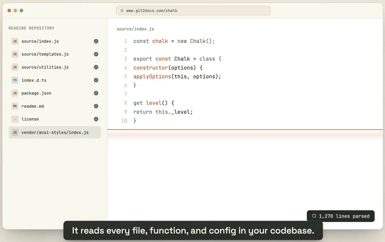 Screenshot 4 of Git2Docs
