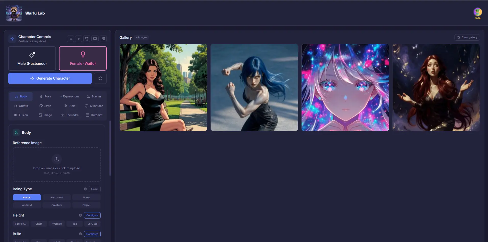 Screenshot 3 of Waifu Lab