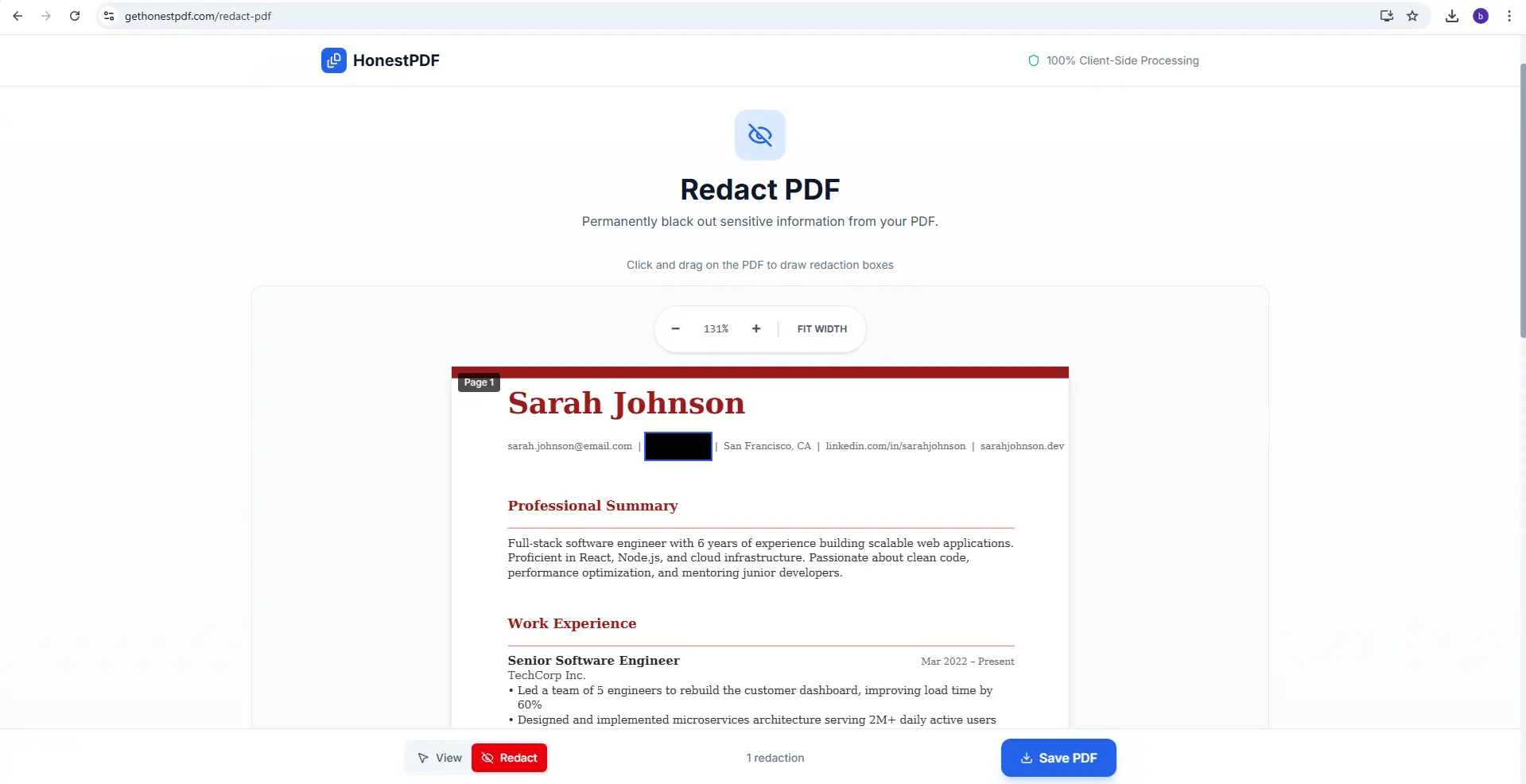 Screenshot 3 of HonestPDF