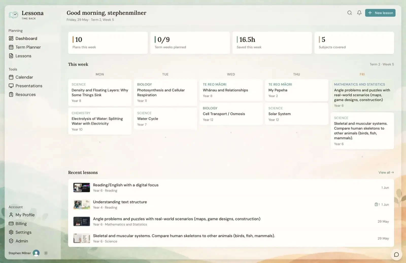 Screenshot 2 of Lessona
