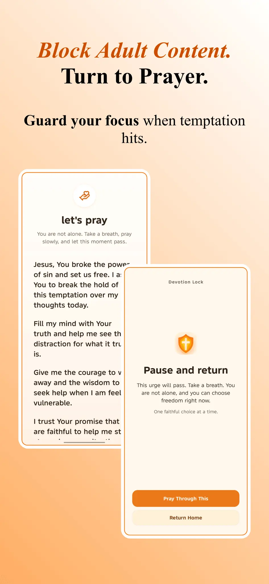 Screenshot 7 of Devotion Lock: Christian focus