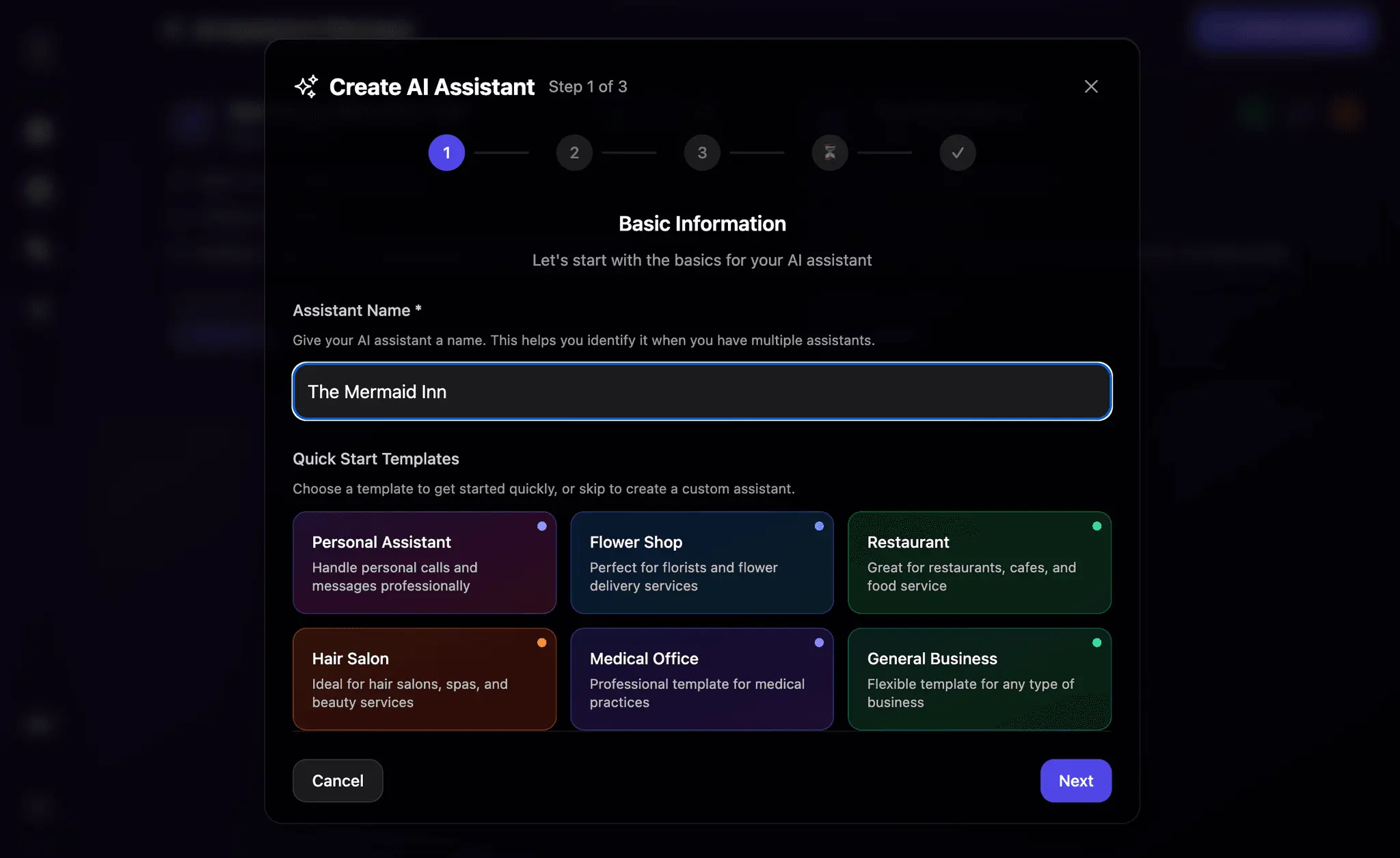 Screenshot 1 of AI Phone Number