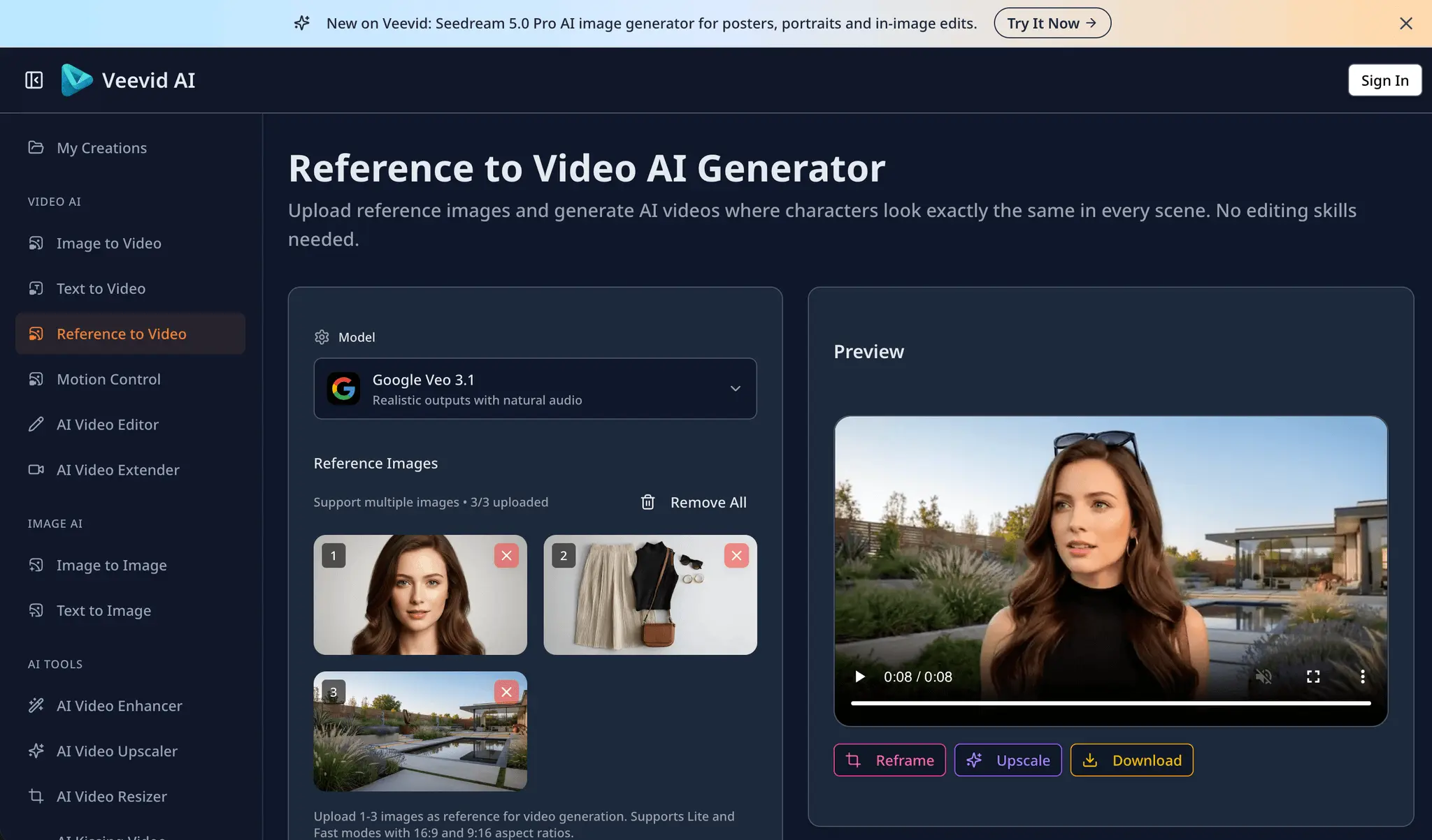 Screenshot 4 of  Veevid AI
