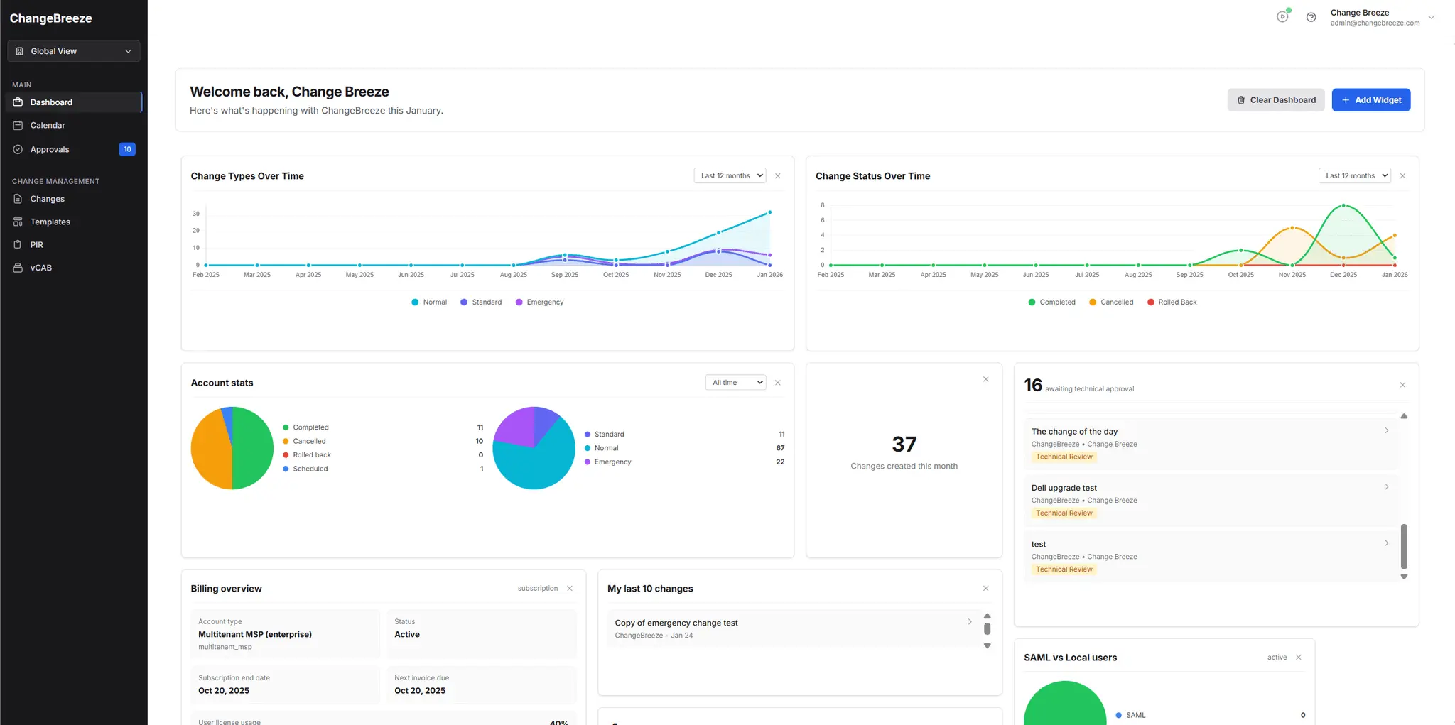 Screenshot 3 of ChangeBreeze
