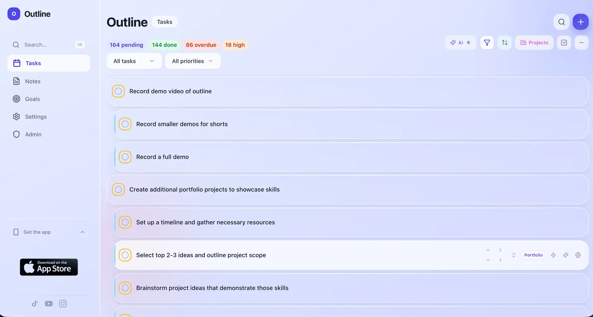 Screenshot 8 of Outline