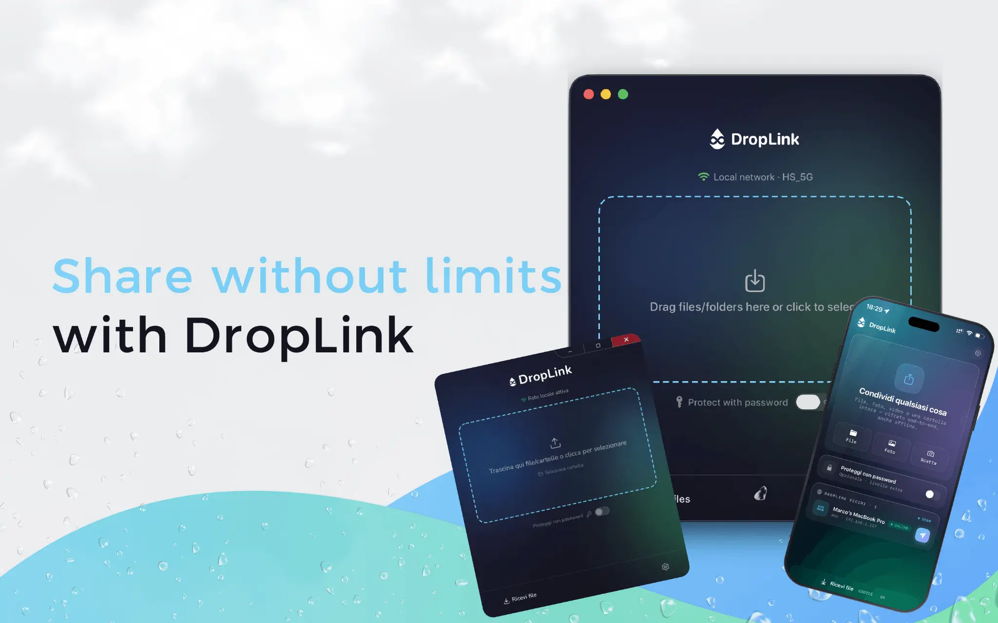 Screenshot 1 of DropLink