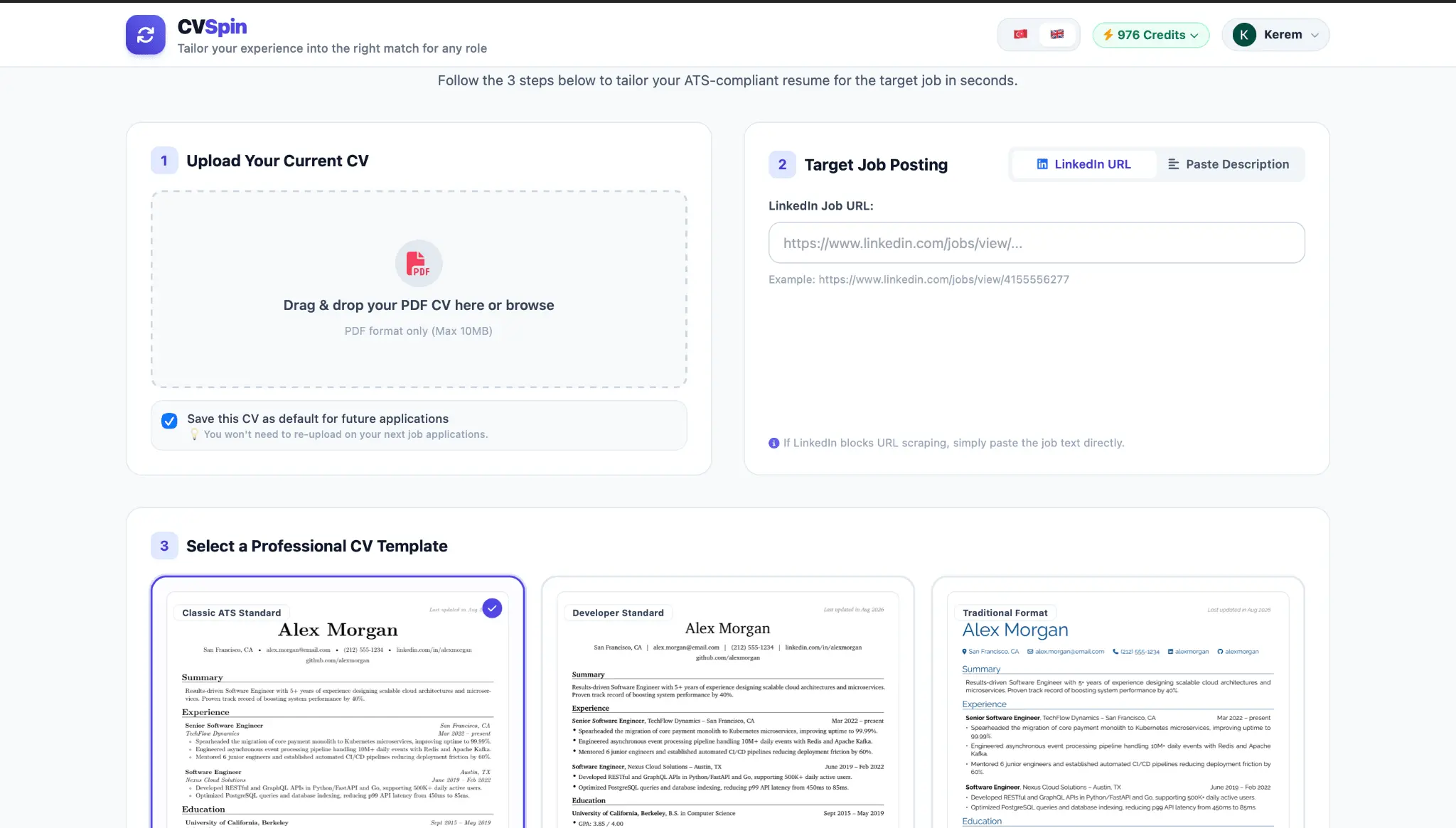 Screenshot 2 of CVSpin