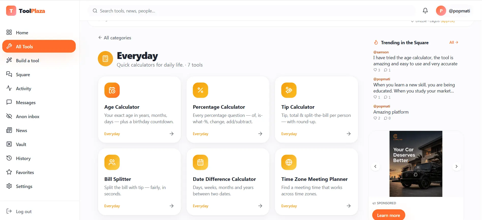 Screenshot 5 of ToolPlaza