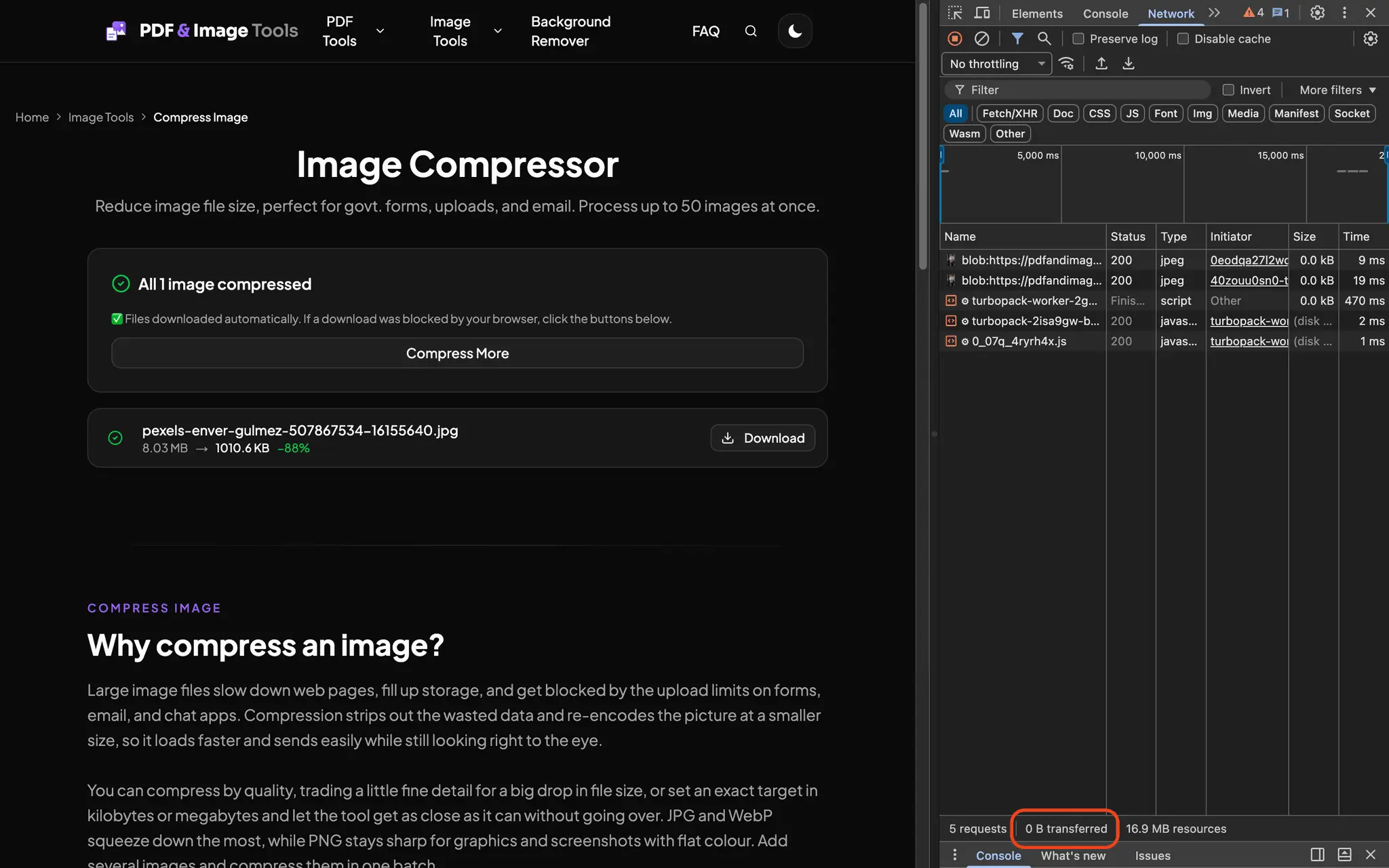 Screenshot 3 of PDF & Image Tools