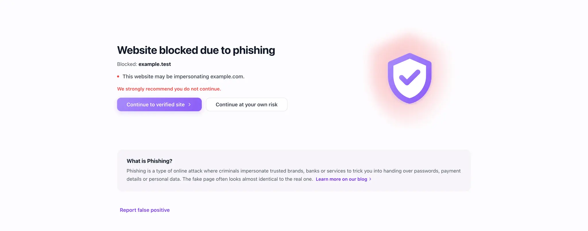 Screenshot 3 of Sorinify - Phishing Protection