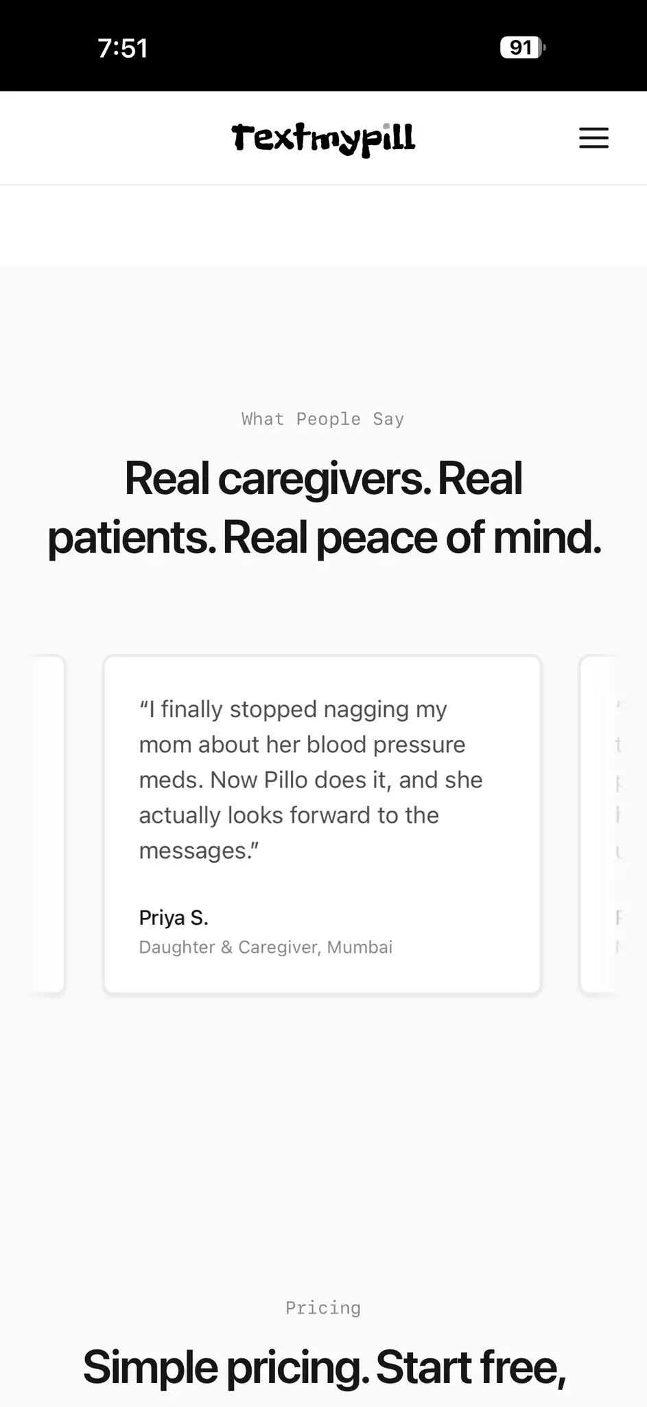Screenshot 3 of TextMyPill