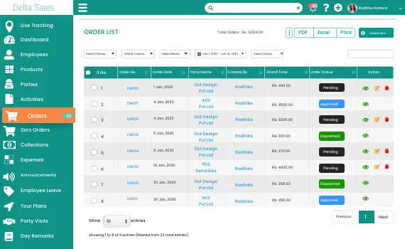 Screenshot 5 of Delta Sales App