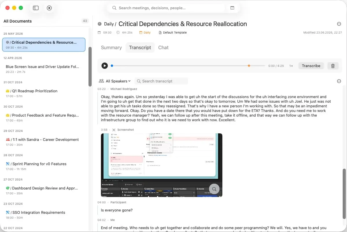 Screenshot 2 of Summit AI Notes
