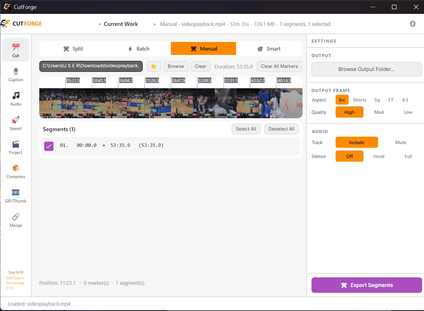 Screenshot 4 of Cut Forge Studio