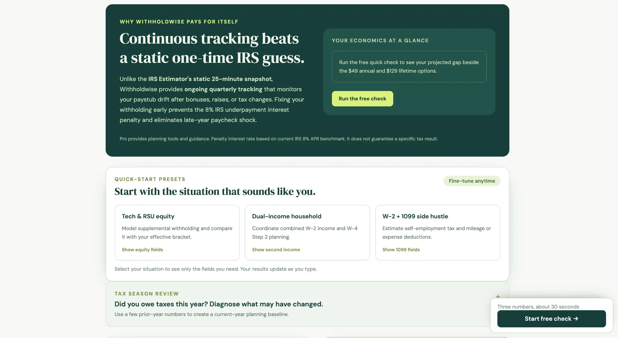 Screenshot 3 of Withholdwise