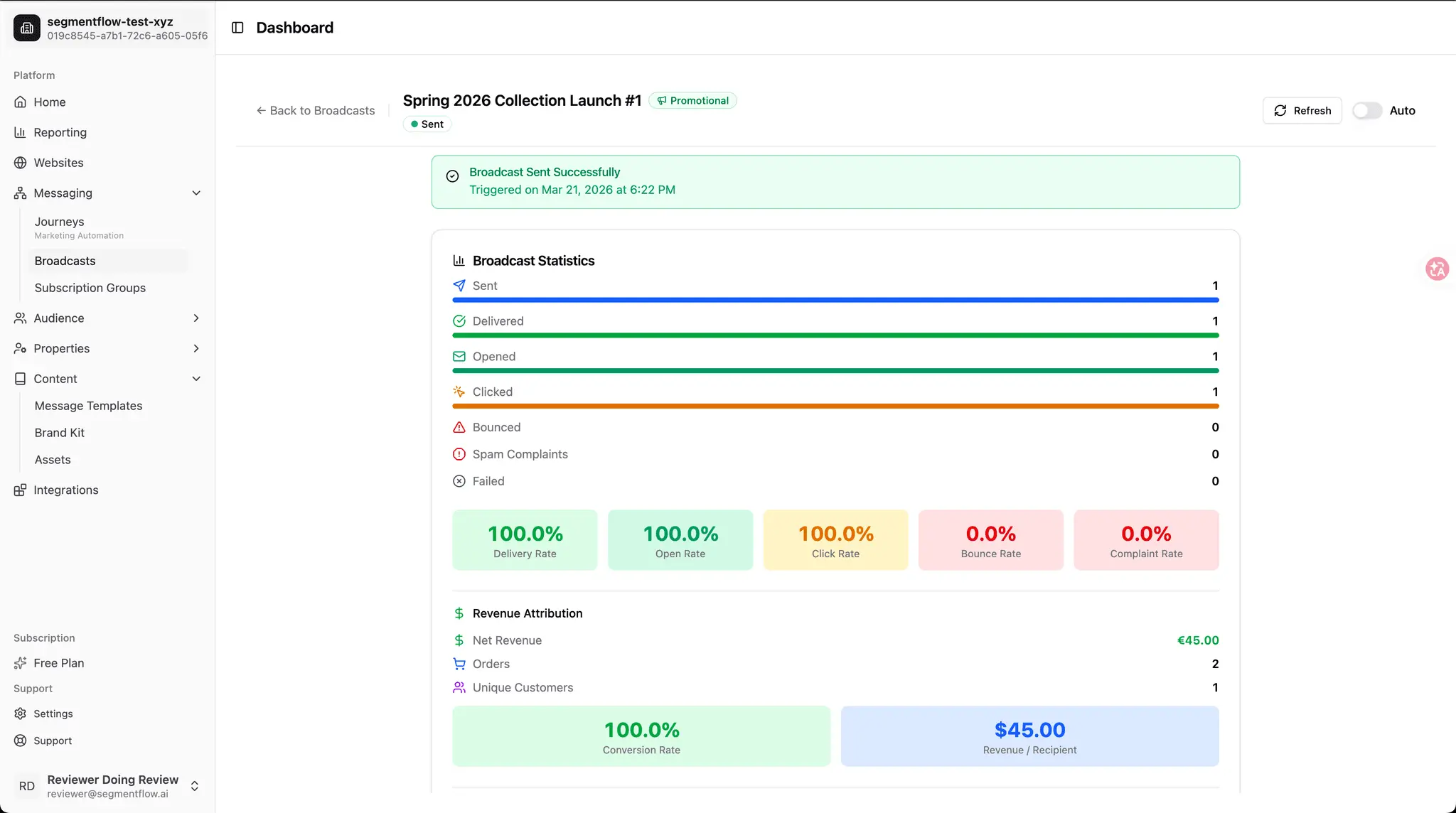 Screenshot 2 of SegmentFlow.ai