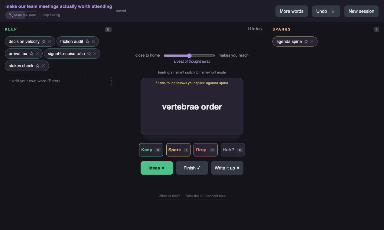 Screenshot 2 of IdeaStew