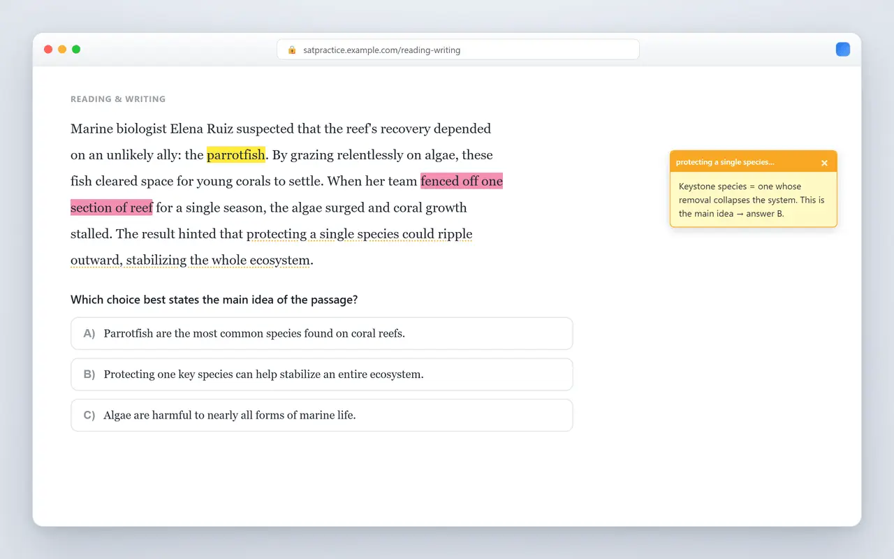 Screenshot 4 of SAT Study Toolkit