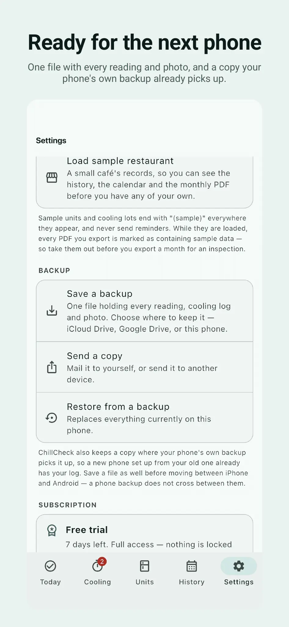 Screenshot 5 of ChillCheck