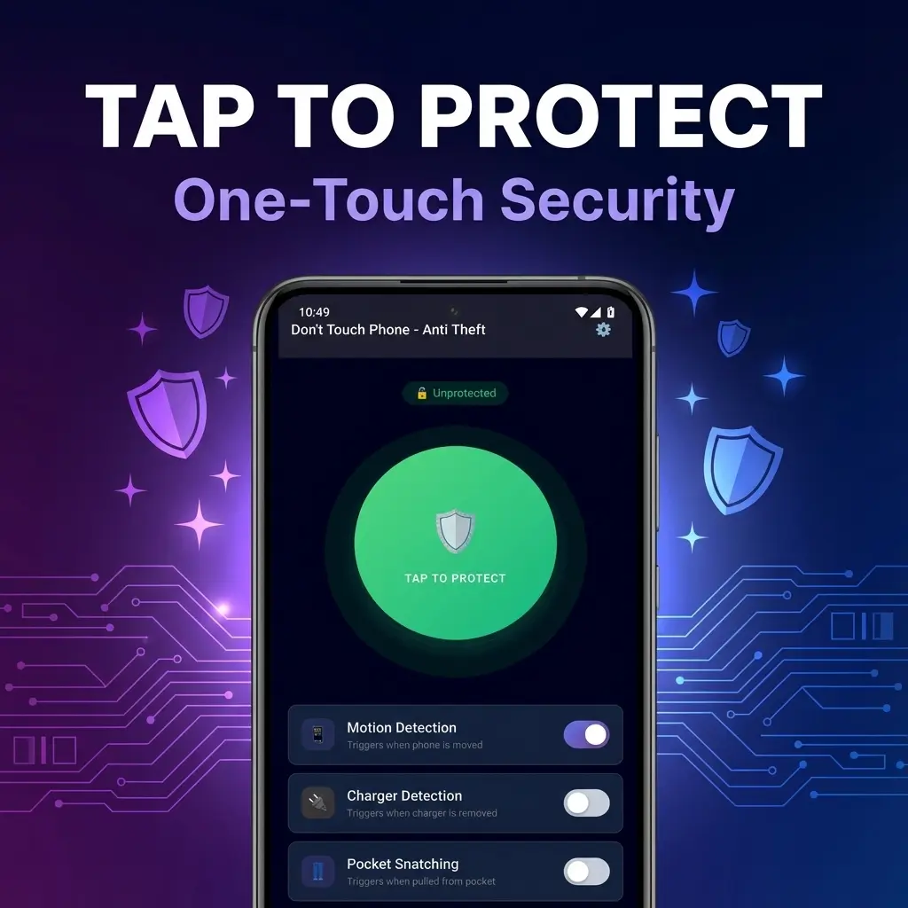 Screenshot 3 of Don't touch my phone - Anti-theft Alarm