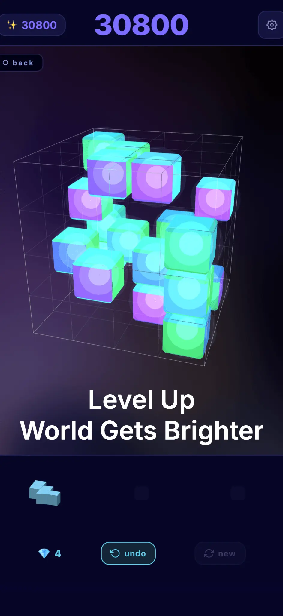Screenshot 3 of ZenCubed: 3D Block Puzzle