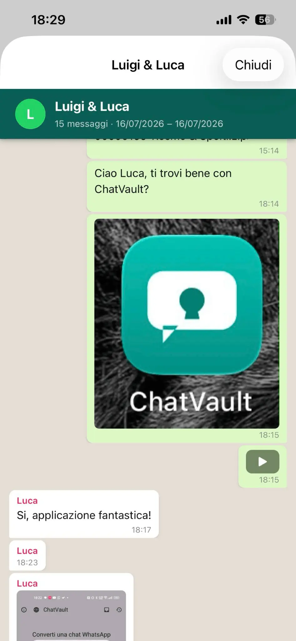 Screenshot 5 of ChatVault