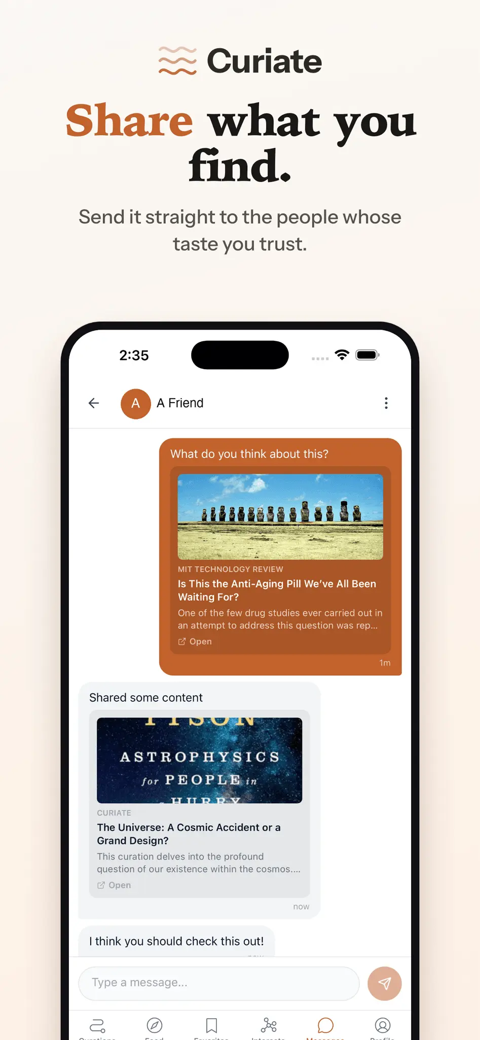 Screenshot 8 of Curiate