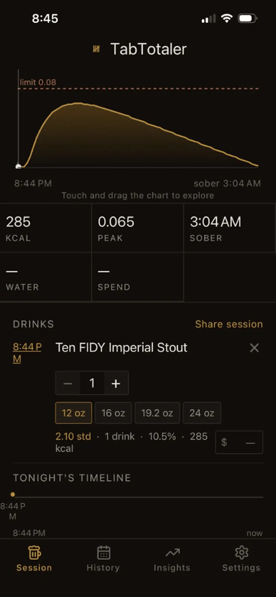 Screenshot 2 of TabTotaler