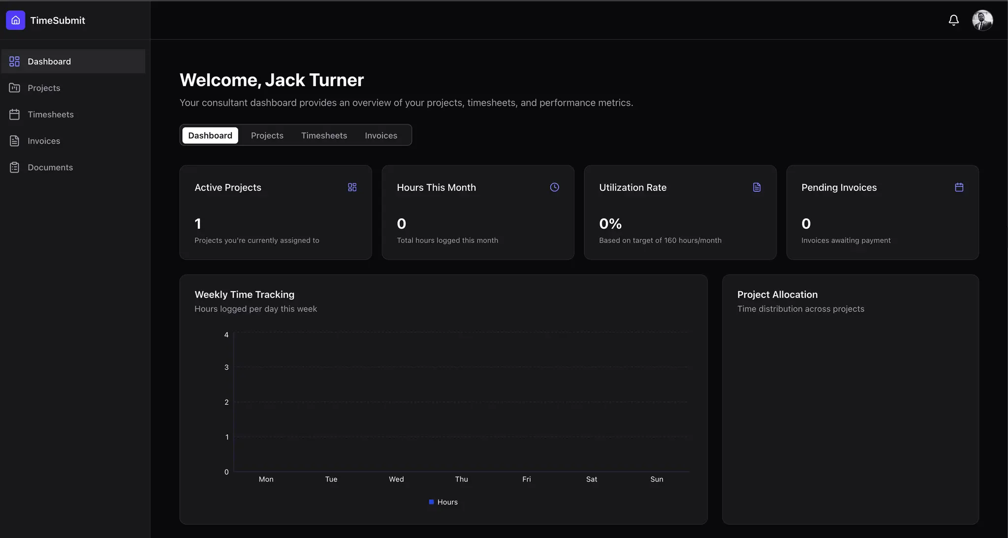 Screenshot 1 of TimeSubmit