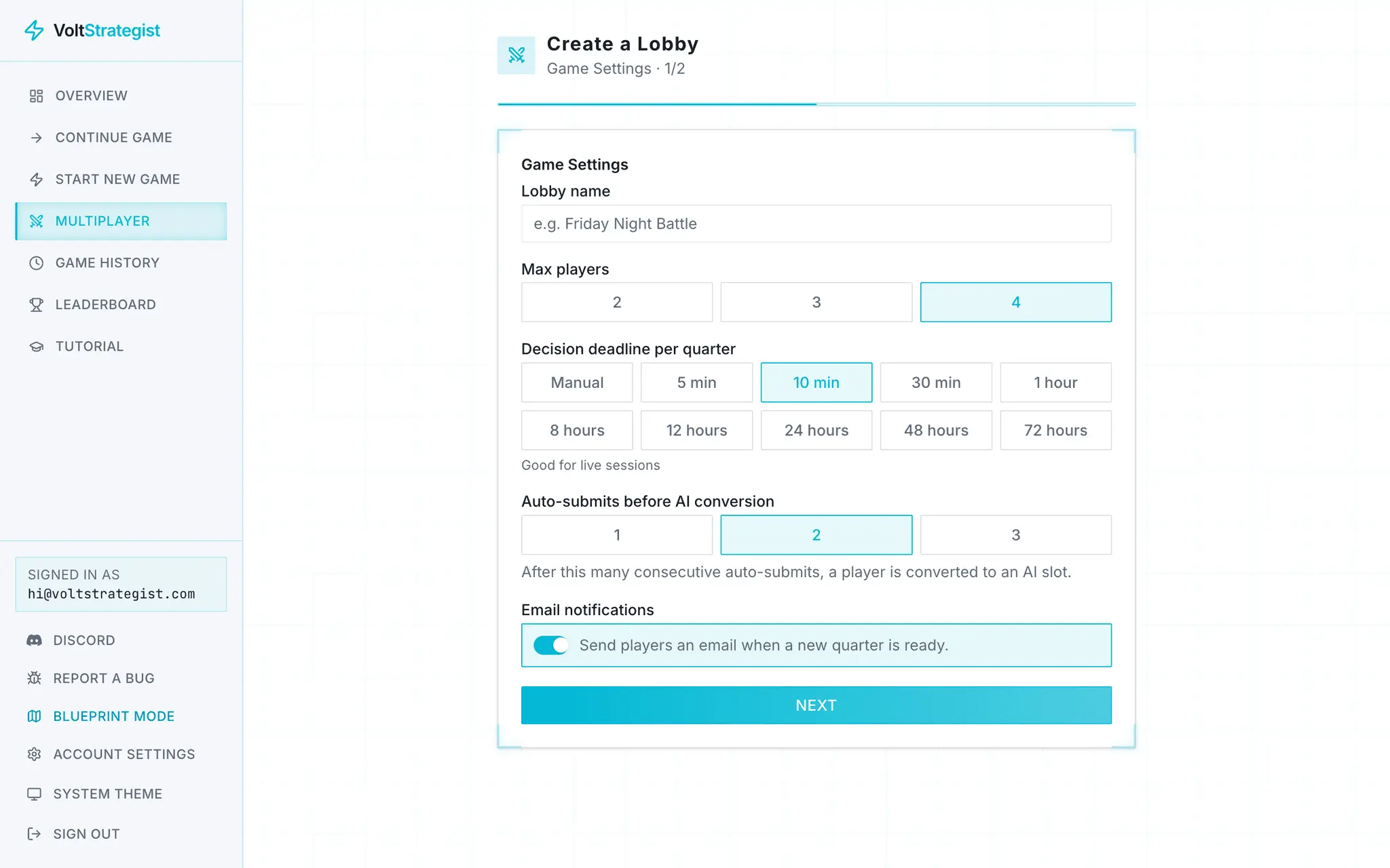 Screenshot 3 of VoltStrategist