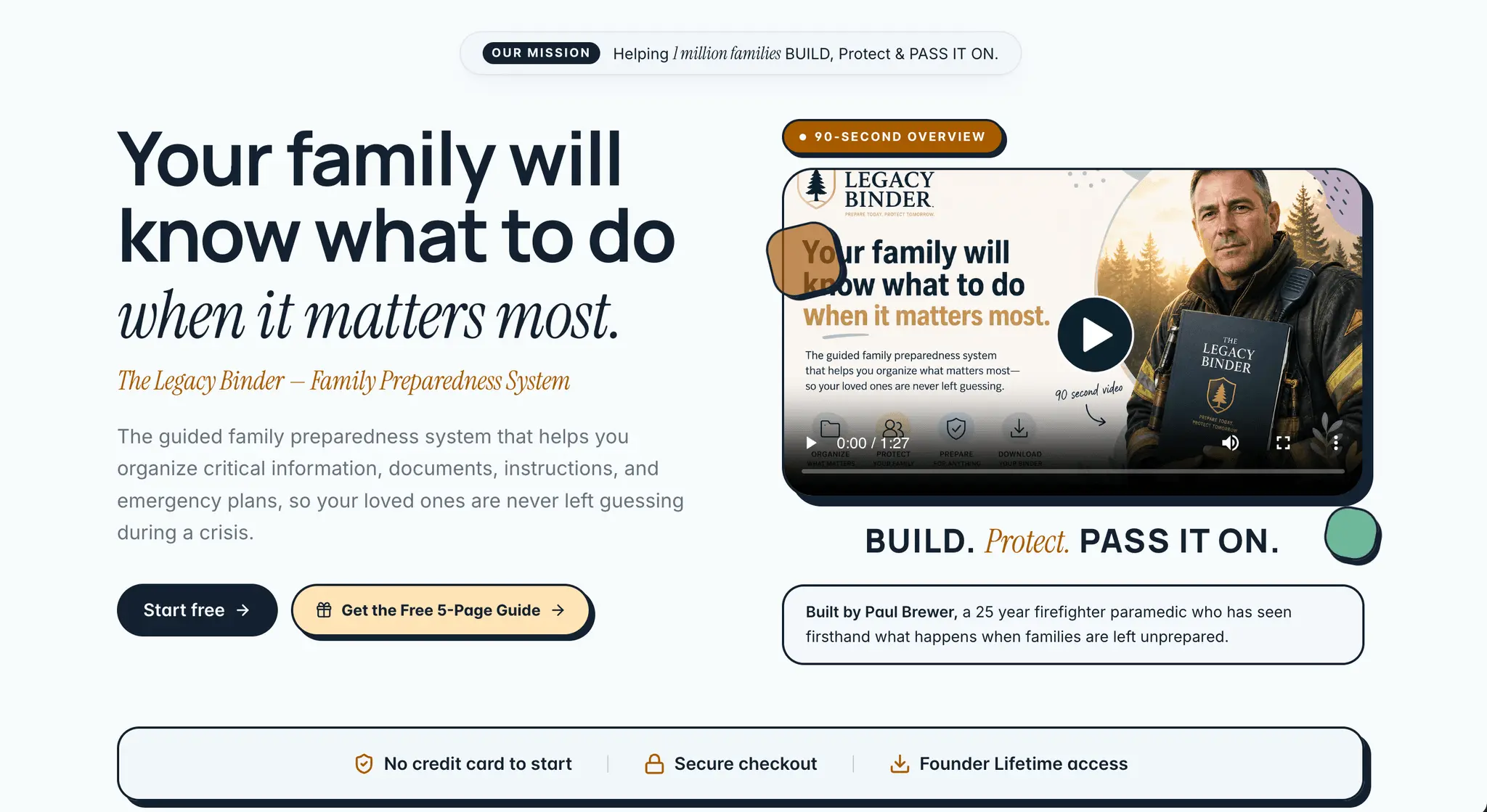 Screenshot 1 of The Legacy Binder Family Prep System