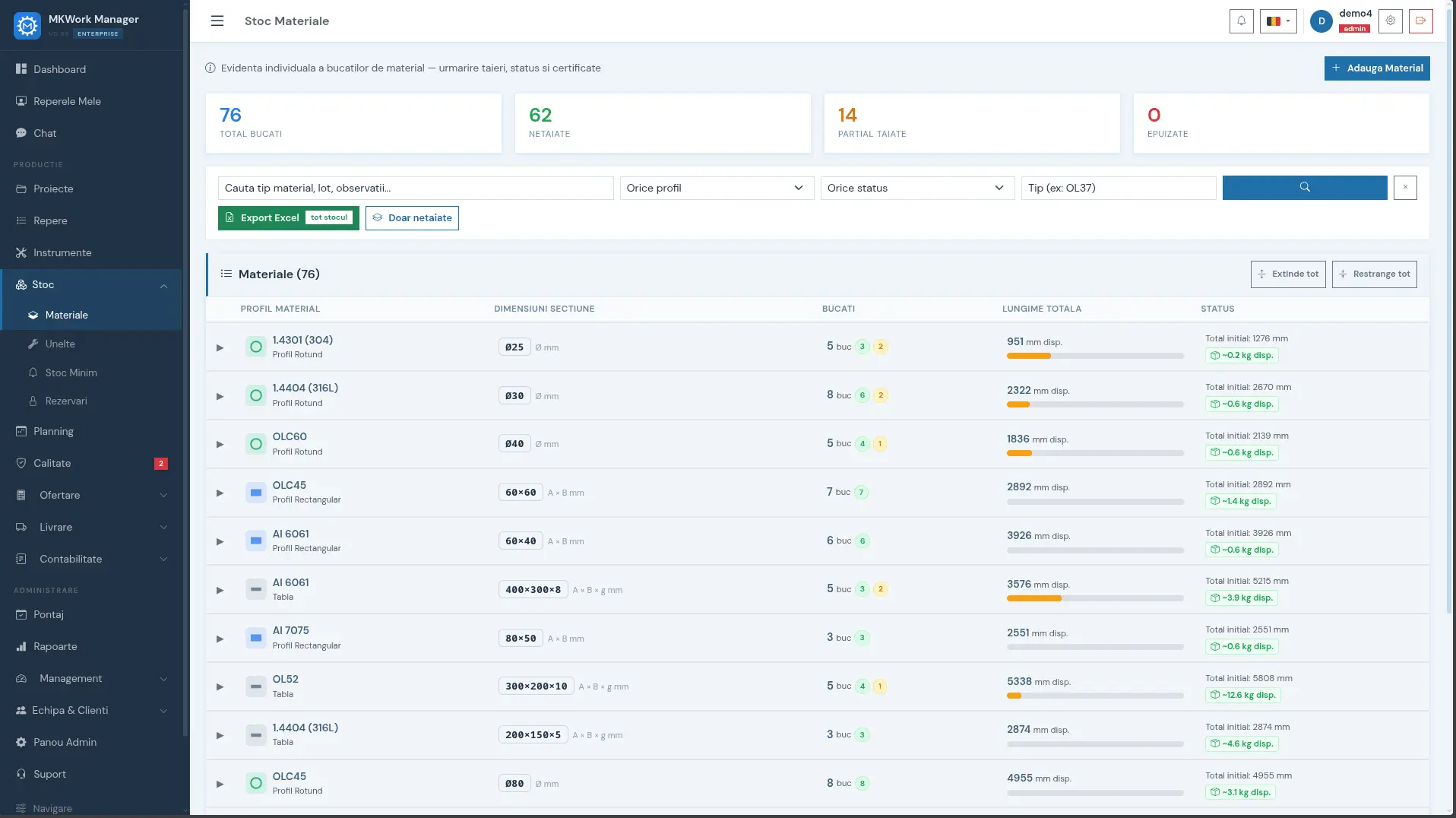 Screenshot 2 of MKWork Manager