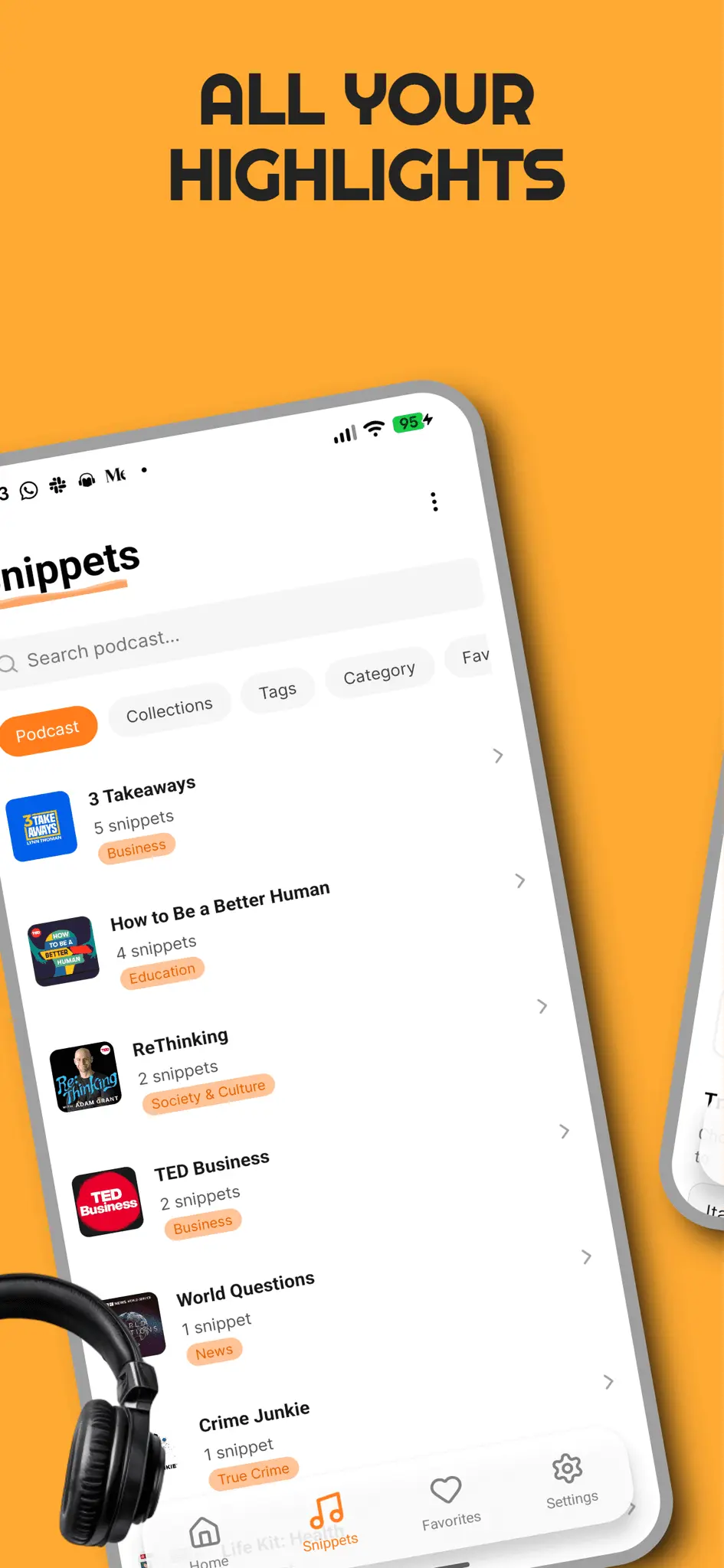 Screenshot 1 of Podclip
