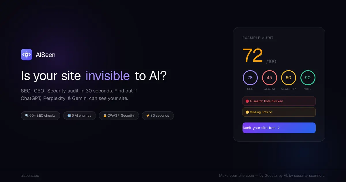 Screenshot 1 of AISeen