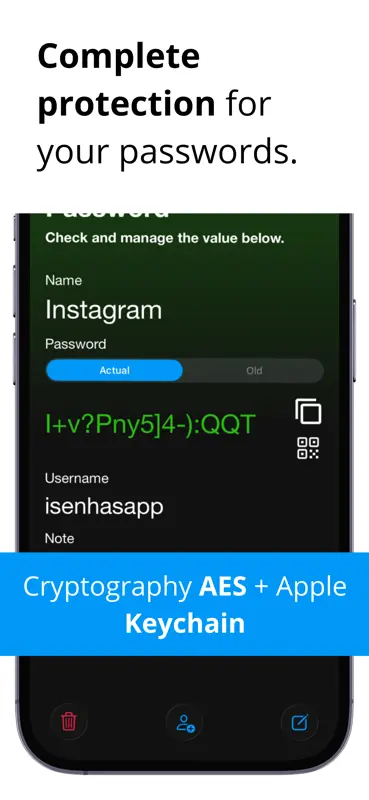 Screenshot 1 of iSenhas - Password Manager