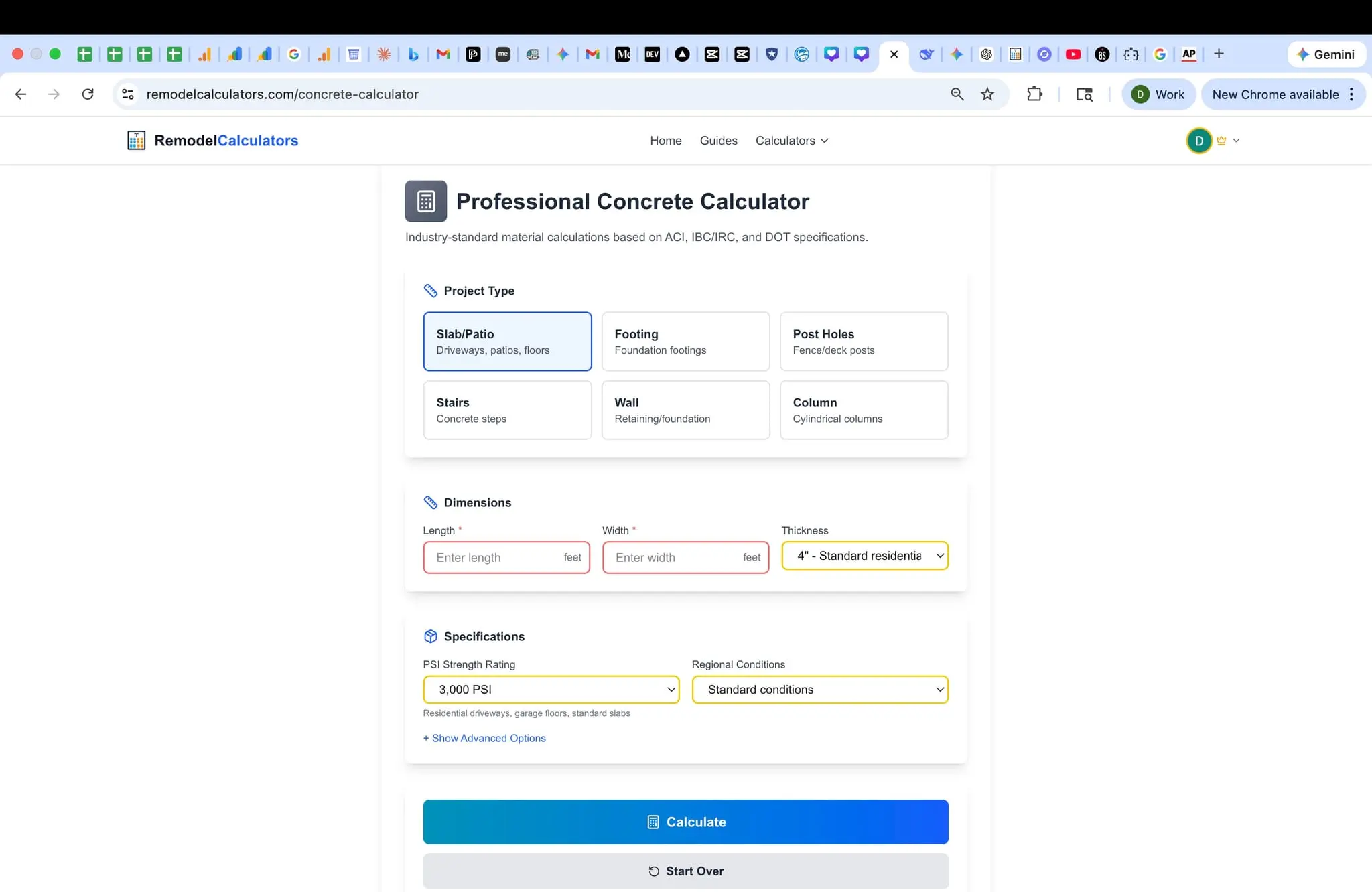 Screenshot 4 of Remodel Calculators